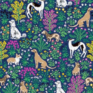 Imagem de Papel de parede Must Love Dogs Indigo Peel and Stick, PFS6378