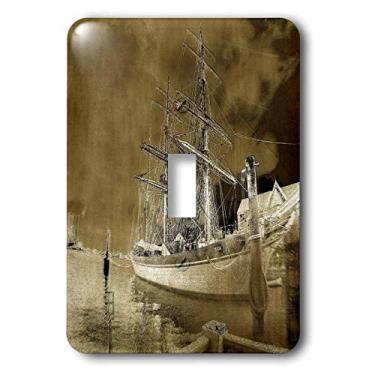 Imagem de 3dRose Lsp_11545_1 Galvestons Elissa High Ship Single Toggle Switch