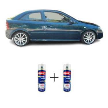 Imagem de SPRAY AUTOMOTIVO Azul Cepheus GM + SPRAY VERNIZ 300ML - Sherwin Willia