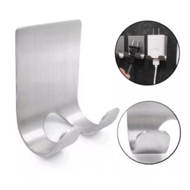 Imagem de Kit 2 Suporte Barbeador Lâmina de Barbear Gancho de Parede Multiuso de