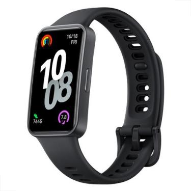 Imagem de Relógio Smartwatch Huawei Band 10 Amoled Inteligente Treino, Preto