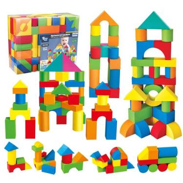 Imagem de Foam Blocks Pairez Toys para crianças pequenas 138 peças de 18 meses o