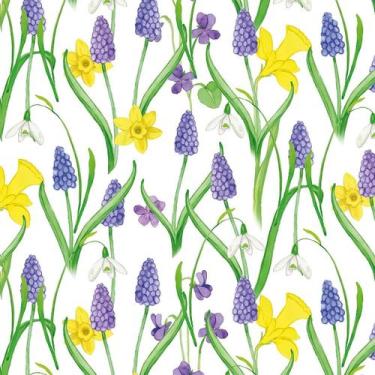 Imagem de Guardanapo para Decoupage 33x33 Flores da Primavera C/20 - PPD ALWAYS 