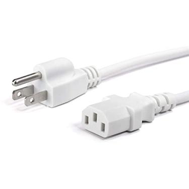 Imagem de Green Electronics LLC [Listado Pela Ul] Cabo De Alimentação Universal Substituição White Gjs Gourmet Para Panelas Pressão, Máquinas Arroz, Leite Soja E Outros Eletrodomésticos Cozinha