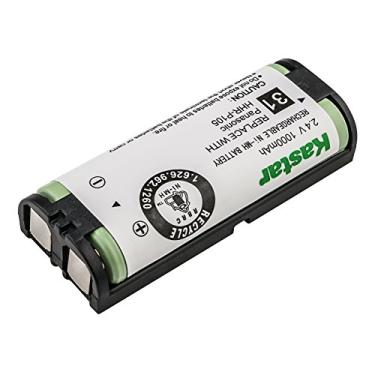 Imagem de Kastar Bateria Recarregável Ni-Mh Para Telefone Sem Fio, Tipo 31, 2,4 V, 1000 Mah, Substituição Panasonic Hhr-P105 Hhrp105A