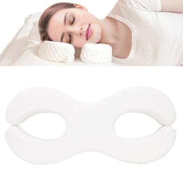Imagem de Travesseiro de Rosto para Baixo, Travesseiro de Dorminhoco Ergonômico de Esmagamento Anti -Rosto, Travesseiros de Espuma de Memória Macia, Travesseiros de Dormir Profundos para (6cm)