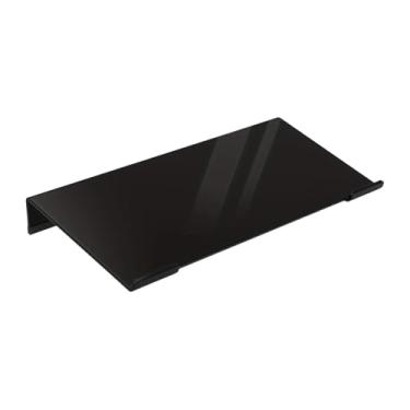 Imagem de BaotyJie Suporte para teclado de computador, suporte para teclado, acrílico durável, elevador profissional para de PC, mesa, levantador de para desktop, Preto, 29.97 X 12.95 Cm X
