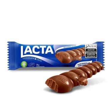 Imagem de Lacta Chocolate ao Leite 34g - Barra