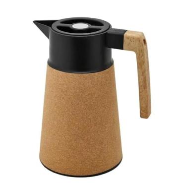 Imagem de Garrafa Térmica 1 Litro Oasis Café Chá Cortiça Bebida Quente