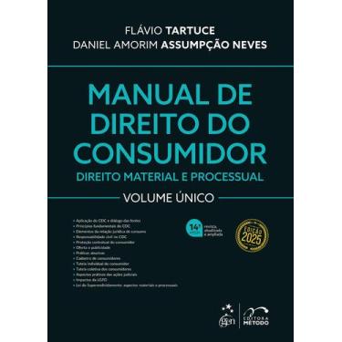 Imagem de Livro - Manual de Direito do Consumidor - Vol. Único - 14ª Edição 2025