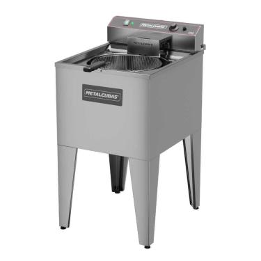 Imagem de Fritador Elétrico Água e Óleo 35 litros com Pedestal 5.000W FAO 1 C 220V - Metalcubas