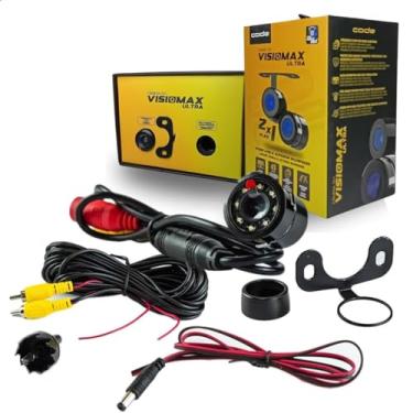 Imagem de Câmera De Ré Ou Frontal Automotiva Visão Noturna Hd 8 Leds