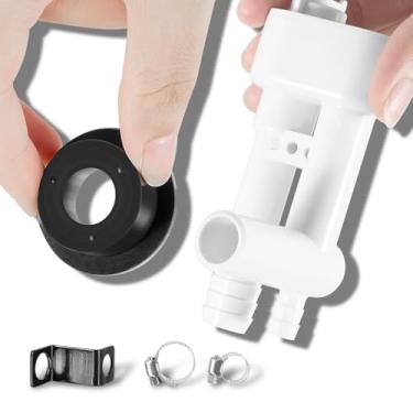 Imagem de 385230335 Kit de disjuntor a vácuo peça de substituição para banheiros Dometic/Sealand compatível com VacuFlush, Traveler com prevenção de refluxo do pulverizador manual
