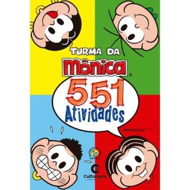 Imagem de Livro - 551 atividades Turma da Mônica