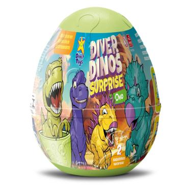 Imagem de Dinossauro no Ovo Divertoys Surpresa - Item Sortido