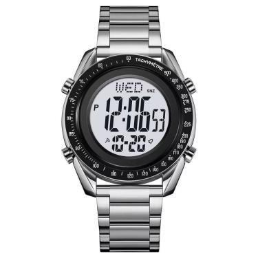 Imagem de Relógio Masculino Skmei Digital 2145 Prata