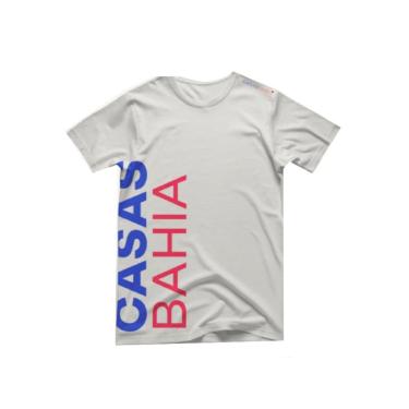 Imagem de Camiseta Manga Curta Casas Bahia - Branca