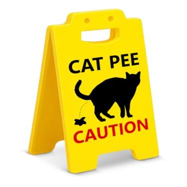 Imagem de Placa engraçada de gato para decoração de mesa para amantes de gatos, senhora, mãe, sinal de humor para dono de animal de estimação, presente de mordaça