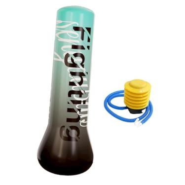 Imagem de RNXRZANK Saco de Pancada Infantil, Brinquedo de Boxe, Saco de Pancada, Equipamento de Treino para Luta Livre E Exercícios de Taekwondo em Casa, para, Azul, 1.5 Milhão