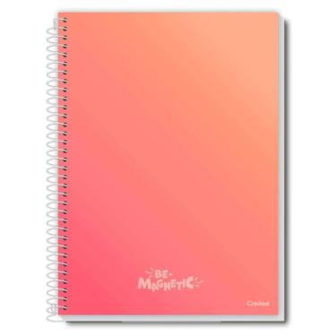 Imagem de Caderno Espiral Universitário A4 1 Matéria 80 Folhas Capa Dura Be Magnetic Credeal Estampa 2