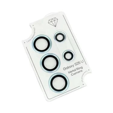 Imagem de Protetor De Lente De Câmera De Vidro Temperado Para Samsung Galaxy S25