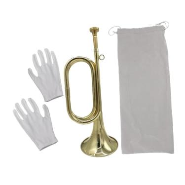 Imagem de KiBcsLic Trompete/, Instrumento Musical Leve de Metal, Trompete de para Iniciantes, Crianças e Adultos, Style a