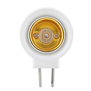Imagem de Mingzhe Suporte de Soquete para Lâmpada E27, Adaptador de Controle Interruptor Luz para Soluções Iluminação Versáteis Em Várias Configurações, Branco Portátil (Plugue dos EUA)