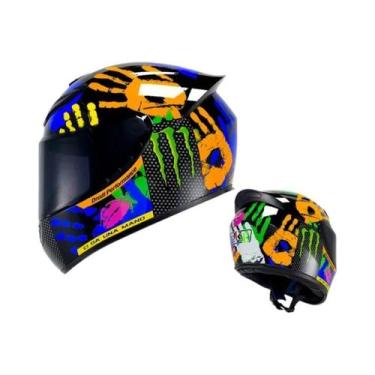 Imagem de Capacete Retro Unissex Para Motocicleta Para Homens E Mulheres Verão C