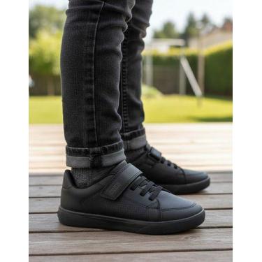 Imagem de Tênis Infantil Unissex Klin College Voltas Às Aulas Tira Autocolante E