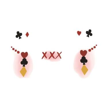 Imagem de Adesivos De Maquiagem Para Olhos De Halloween Para Mulheres E Meninas,