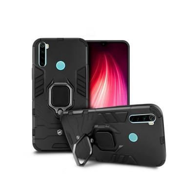 Imagem de Capa Case Capinha Defender Black Para Xiaomi Redmi Note 8T - Gshield