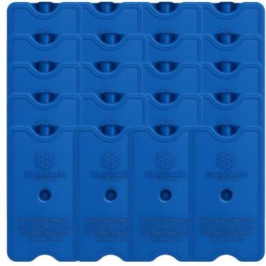 Imagem de Kit 20 Un. Gelo Gel Reutilizável Rígido De 500ml Gelotech