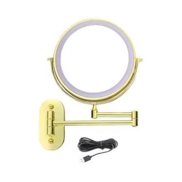 Imagem de Espelho De Maquiagem Inteligente De 8 Polegadas Com Carregamento USB, 