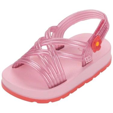 Imagem de Sandália Infantil Menina Conforto Fácil Calce Zaxynina