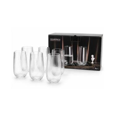 Imagem de Conjunto 6 Copos Diamonds Alto de Vidro 635ml - COML BELATORRE