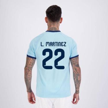 Imagem de Camisa Argentina Lines Azul 22 L Martinez - Balboa, GG