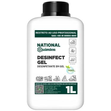 Imagem de Desinfetante em Gel 1 L Desinfect Gel National Química