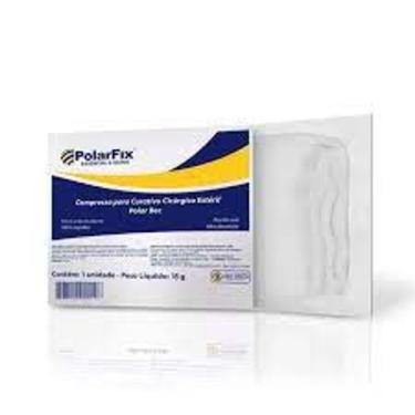 Imagem de Compressa Para Curativo Cirúrgico Estéril Polar BEC - Polarfix, 10cm x