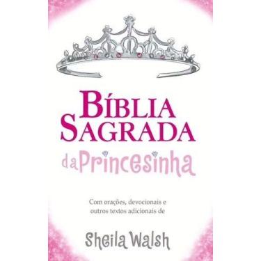 Imagem de Livro - Bíblia Sagrada da Princesinha NTLH, Capa dura almofada, Rosa G