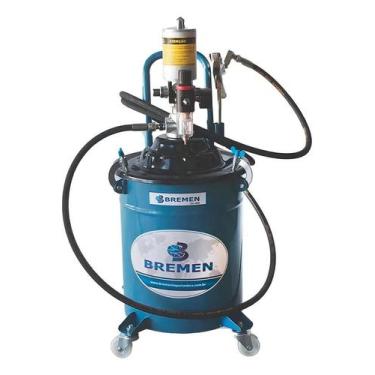 Imagem de Propulsora Engraxadeira Pneumática Para Graxa Com Tambor 20k - Congrat