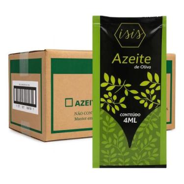 Imagem de Azeite De Oliva Em Sachê 4ml Cx 200un - Congratulations Store