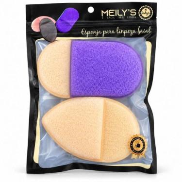 Imagem de Kit Esponjas para Limpeza Facial Meilys Ref. Mac-301 - MEILY'S