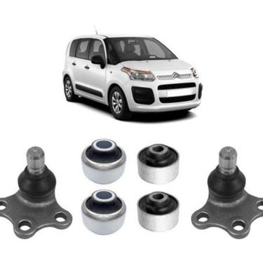 Imagem de Componentes Bandeja Dianteira Bucha Pivô Citroen C3 Picasso