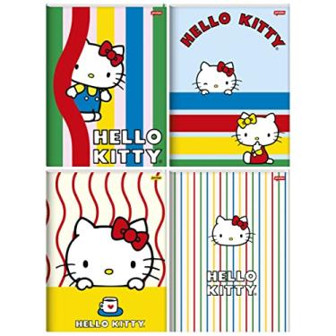 Imagem de Caderno Brochura Universitario Grande 80fls Hello Kitty Capa Dura