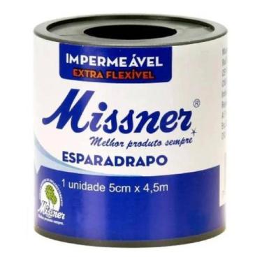 Imagem de Esparadrapo Impermeável 5cm X 4,5M Branco - Missner