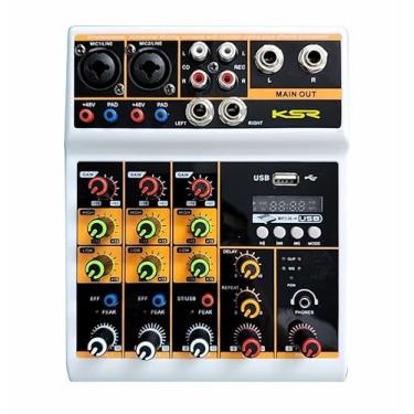 Imagem de Mesa De Som Interface Usb 4 C Bluetooth Phantom Efx Ksr Ktl4