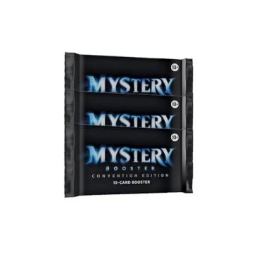 Imagem de 3 Packs MTG Draft Booster Pack Lot MTG Mystery Booster Convention Edition