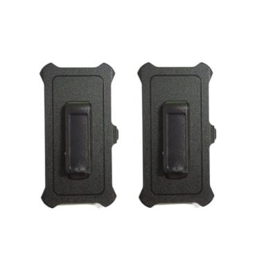 Imagem de Pacote com 2 coldre de clipe de cinto de substituição compatível com capa OtterBox Defender Series para Apple iPhone 14 Pro Max (6,7 polegadas)