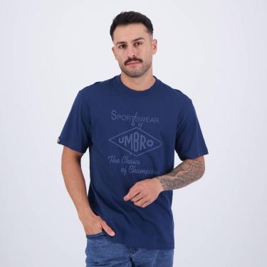 Imagem de Camiseta Umbro Choice Of Champions Marinho-Masculino