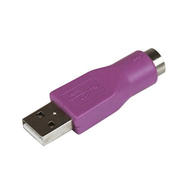 Imagem de StarTech. com teclado PS/2 para adaptador USB - F/M - Adaptador de teclado - PS/2 (F) para USB (M) - GC46MFKEY, roxo